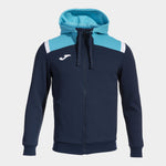 JOMA FELPA TOLEDO FULL ZIP HOODIE UOMO Rosso/Blu/Nero/Bianco