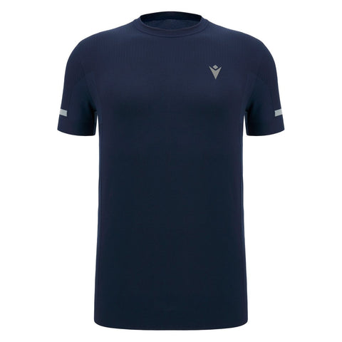 MACRON T SHIRT RUN SCE CLOVIS UOMO BLU