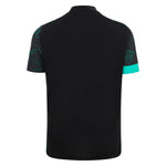 MACRON T SHIRT JUAN UOMO NERO/VERDE ACQUA