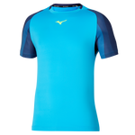 MIZUNO T-SHIRT RELEASE SHADOW TEE UOMO BLU