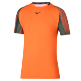 MIZUNO T-SHIRT RELEASE SHADOW TEE UOMO ARANCIO