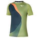 MIZUNO T-SHIRT SHADOW GRAPHIC TEE UOMO VERDE