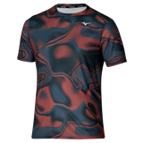 MIZUNO T-SHIRT CORE GRAPHIC TEE UOMO ROSSO