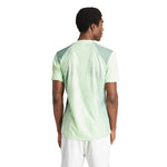 ADIDAS T-SHIRT DA TENNIS AIRCHILL PRO FREELIFT UOMO Verde/Grigio