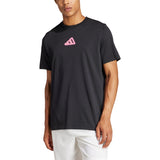 ADIDAS T-SHIRT PLAY UOMO Pink/Nero