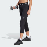 ADIDAS LEGGINGS TECHFIT CAPRI DONNA NERO