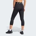 ADIDAS LEGGINGS TECHFIT CAPRI DONNA NERO