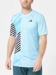 ADIDAS T-SHIRT PADEL HEAT.RDY FREELIFT PRO CELESTE