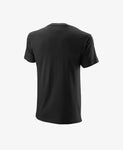 WILSON T SHIRT DI COTONE DA PADEL UOMO NERO