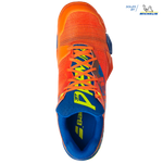 BABOLAT JET PREMURA 22 UOMO SCARPA PADEL ARANCIO/BLU