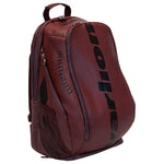 VARLION BORSA PADEL AMBASSADORS LEATHER BORDEAUX 26L