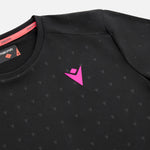 MACRON T SHIRT DOMIZIA DONNA NERO/ROSA