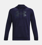 UNDER ARMOUR FELPA CAPPUCCIO FLEECE UOMO BLU NAVY