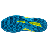 MIZUNO - BREAK SHOT 4 CC SCARPA PADEL BLU/GIALLO FLUO