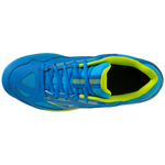 MIZUNO - BREAK SHOT 4 CC SCARPA PADEL BLU/GIALLO FLUO