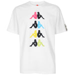 KAPPA T-SHIRT COTONE UNISEX BANDA PEOPLE