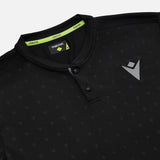 MACRON POLO EMPEROR PADEL UOMO NERO