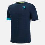 MACRON T SHIRT JUAN UOMO BLU/CELESTE