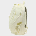 VARLION BORSA PADEL AMBASSADORS LEATHER BIANCO 26L