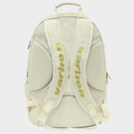 VARLION BORSA PADEL AMBASSADORS LEATHER BIANCO 26L